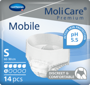 Molicare Hartmann 安加適 紙尿褲 Mobile Pants 細碼 金裝活動型 8 Drops 德國