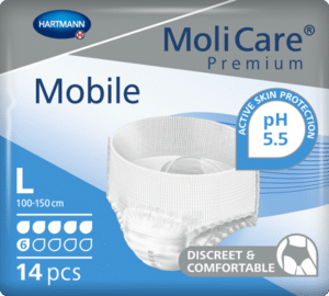 Molicare Hartmann 安加適 紙尿褲 Mobile Pants 大碼 金裝活動型 8 Drops 德國