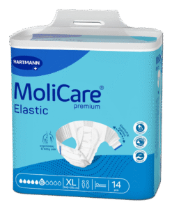 Molicare Hartmann 安加適 紙尿片 Elastic Tape Diapers 加大碼 彈性金裝 9 Drops 德國