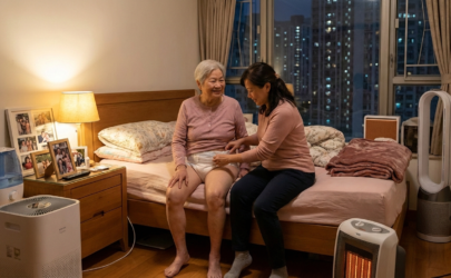 醫療級特強吸濕成人紙尿片示意圖 展示重度失禁護理與照顧者支援