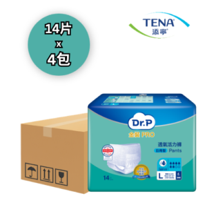 Tena 添寧 Dr.P金裝Pro 活力褲 Pants 大碼 日用型 Normal 原箱優惠 瑞典