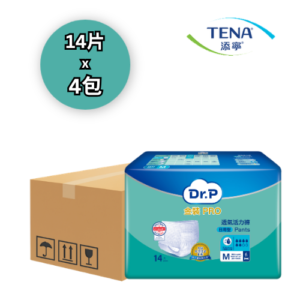 Tena 添寧 Dr.P金裝Pro 活力褲 Pants 中碼 日用型 Normal 原箱優惠 瑞典
